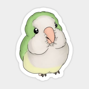 Fluffy Quaker Sticker